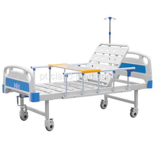 Cama de solteiro de dobramento da cama de hospital do ABS para o uso paciente